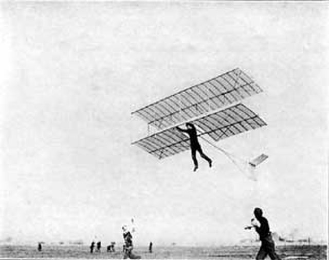 1920s biplane hang glider