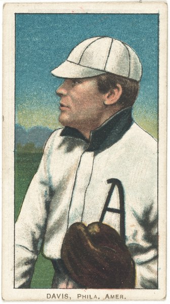 File:Harry Davis, Philadelphia Athletics, baseball card portrait LCCN2008676836.tif