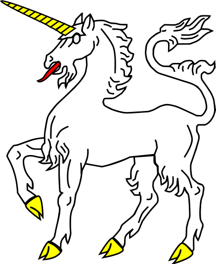 File:Heraldique meuble licorne passante.scg.svg