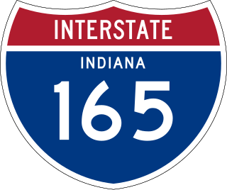 <span class="mw-page-title-main">Interstate 165 (Indiana)</span> Canceled spur in Indianapolis