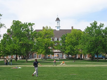The Illini Union at the University of Illinois Urbana-Champaign. The university is the city's top employer.