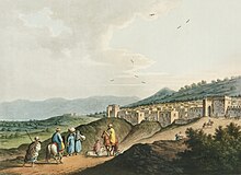 Town of Bethlehem, from Views in the Ottoman Dominions, in Europe, in Asia, and some of the Mediterranean islands (1810) illustrated by Luigi Mayer. Illustration from Views in the Ottoman Dominions by Luigi Mayer, digitally enhanced by rawpixel-com 68.jpg