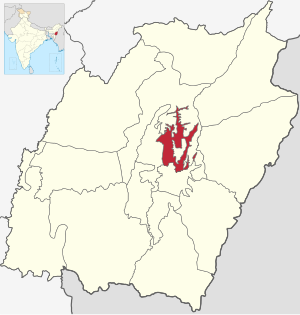 Imphal East in Manipur (India).svg