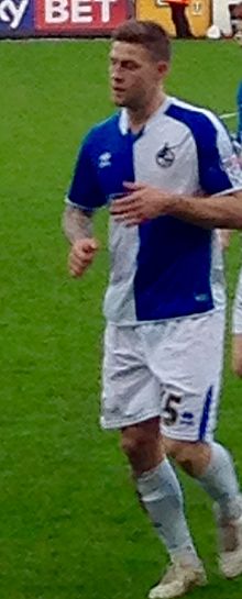 Jame Clarke jogando pelo Bristol Rovers em 2015.jpg