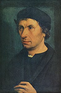 Portrait d'un homme (vers 1505), 32 × 31 cm, Germanisches Nationalmuseum, Nuremberg.
