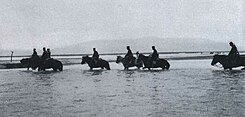 Japanese cavalries Crossing the Yalu River 2.jpg