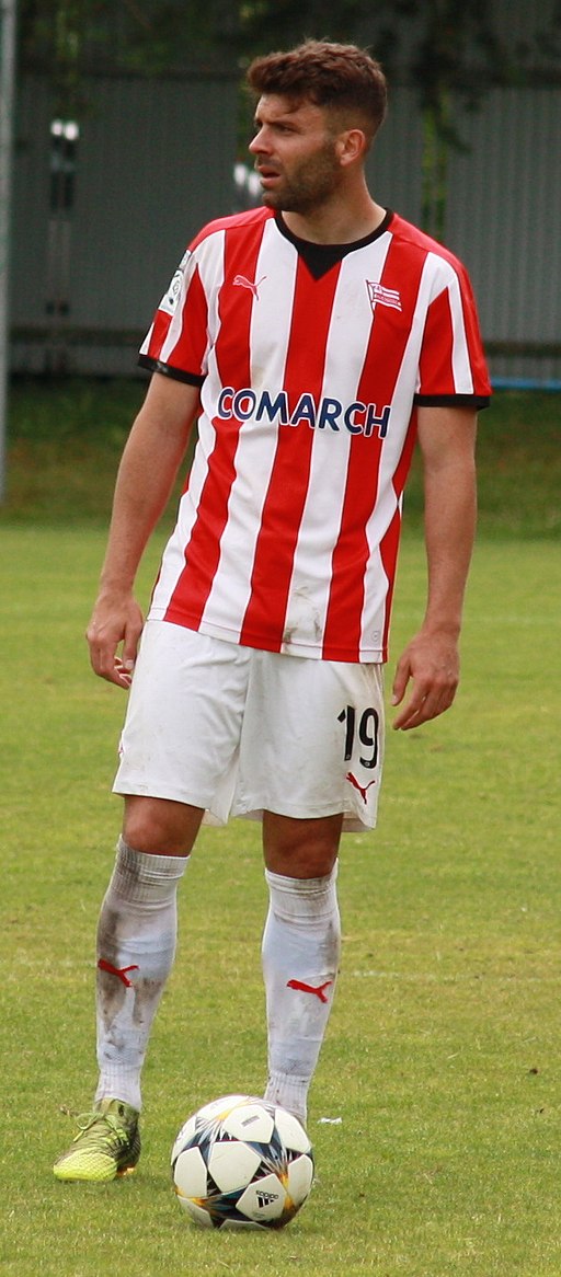 Javi Hernández, friendly match MFK Karviná-Cracovia in Dětmarovice 01