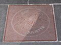 Juliette's star on Canada's Walk of Fame