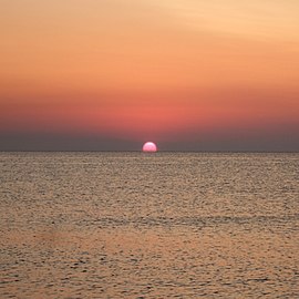 The sun rising over the Black Sea on the morning of 1 July July Morning Boby Dimitrov.jpg