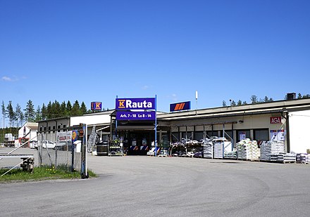 K-Rauta hardware store in Alajärvi, Finland