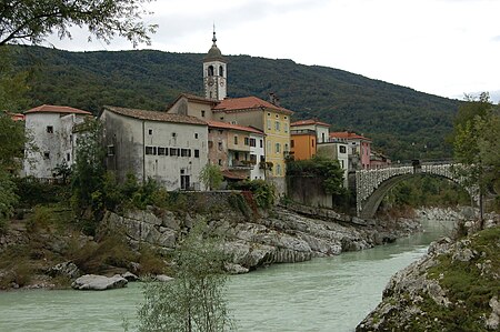 Kanal ob Soci bridge