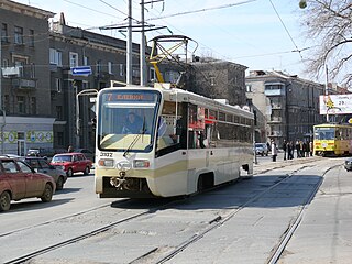 <span class="mw-page-title-main">Trams in Kharkiv</span> Electric tram system in Kharkiv, Ukraine