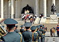 * Nomination Mongolian Army honor guard on the steps of Parliament during the Naadam festival. Sükhbaatar Square, Ulan Bator, Mongolia. --Halavar 14:32, 27 April 2014 (UTC) * Decline Overexposure on the subjects/ --Mattbuck 22:14, 5 May 2014 (UTC)