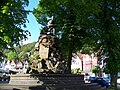 Kreiskriegerdenkmal in Biedenkopf am Marktplatz Vorderansicht