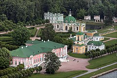 Aerial view of Kuskovo in 2008