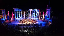 The Tunisian Symphony Orchestra at the International Festival of Dougga in 2016 L'orchestre Symphonique Tunisien.jpg