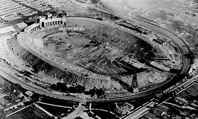 The Coliseum under construction in 1922