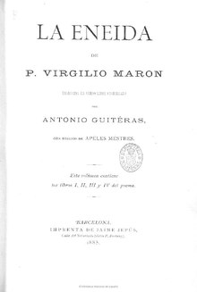 La Eneida. Libros I-IV (Antonio Guitéras tr. - Apeles Mestres il.).pdf