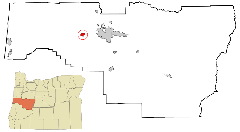 File:Lane County Oregon Incorporated and Unincorporated areas Veneta Highlighted.svg