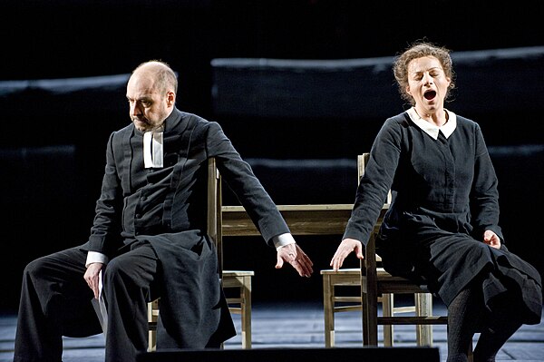 Lars Cleveman as Stiffelio and Lena Nordin [sv] as Lina, Royal Swedish Opera 2011