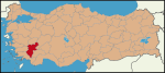 Latrans-Turkey location Denizli.svg
