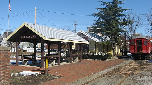 Lebanon Mason Monroe Railroad station