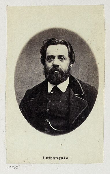 File:Lefrançois Adolphe Gustave, dit Gustave Lefrançais (1826-1901). Instituteur, il crée en 1849 avec Pauline Roland (1805-1, PH4142-90.jpg