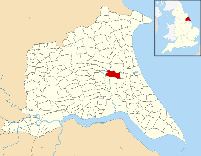 File:Leven, East Riding of Yorkshire UK parish locator map.svg