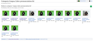 Wikimedia Commons' Category:Lingua_Libre_pronunciation-fsl after phab:T312554 resolution. Developper: User:0x010C Product owner, facilitator, tester User:Yug. Funding: France's MESR / URFIST Occitanie.