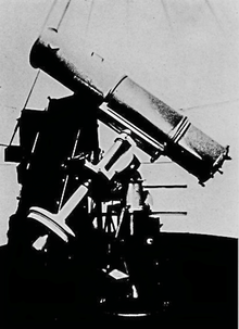 Reflector Calver 312 mm installat a l'observatòri de Julian Peridièr (Lo Haugar o Lo Hogar)