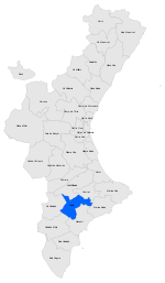Localització de l'Alcoià respecte del País Valencià.svg