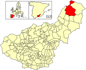 LocationHuéscar (municipality).png