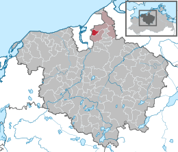 Mönchhagen - Carte