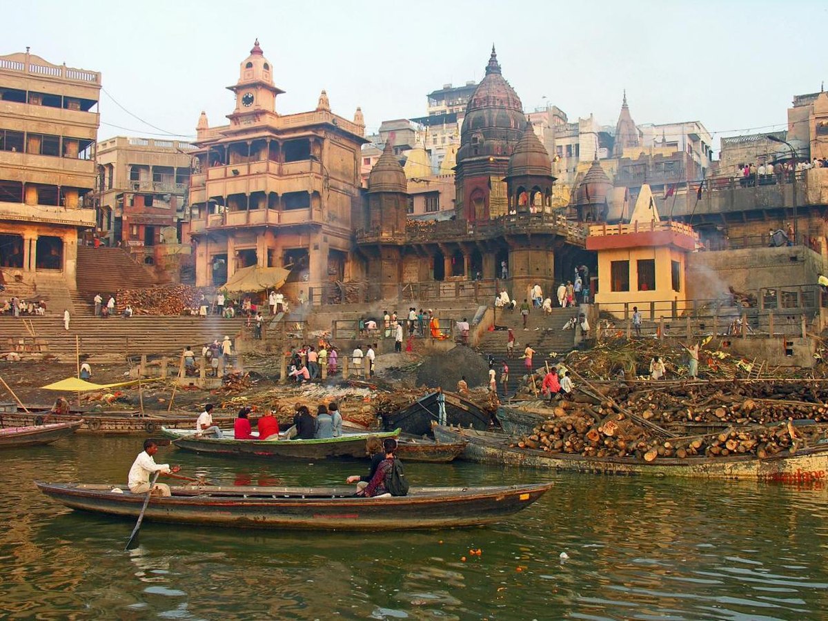 Image result for ghats of varanasi