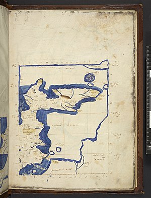 300px map after ptolemy%27s geographia %28burney ms 111%2c f.16r%29