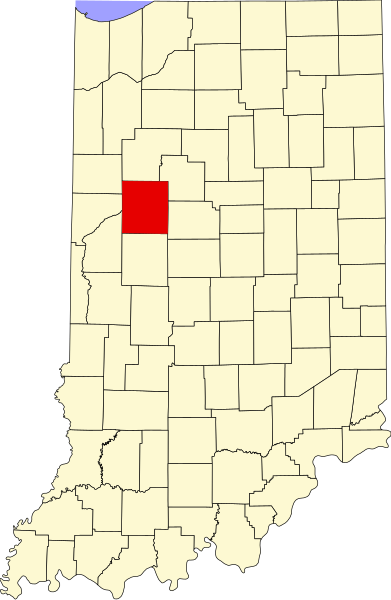 File:Map of Indiana highlighting Tippecanoe County.svg