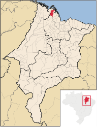 Serrano do Maranhão - Carte