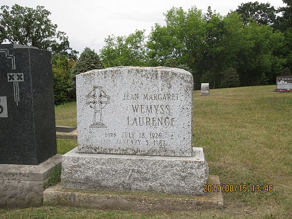 Marker for Margaret Laurence at Neepawa, Manitoba