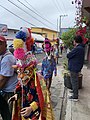 Mascara de tigre en el Carnaval de Alto Tío Diego