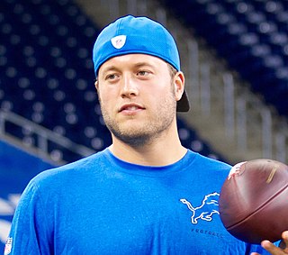 Matthew Stafford American football player