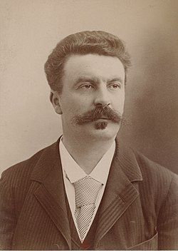 O escritor Guy de Maupassant.