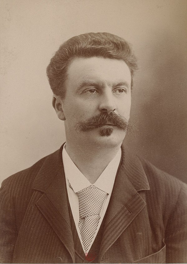 Photo Guy de Maupassant via Wikidata