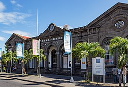 Ancien bureau de poste, Port-Louis, Maurice.