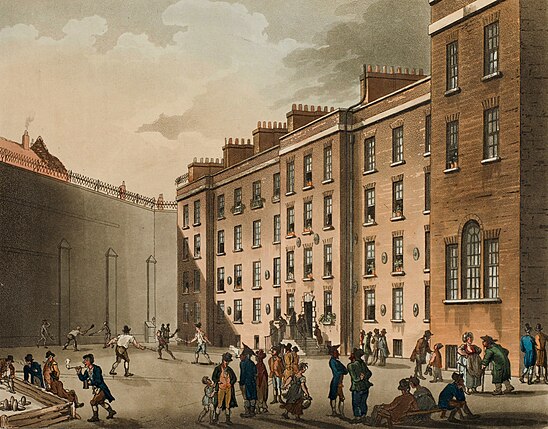 Долговых тюрем. Флитская тюрьма Лондон. Тюрьма 19 век Лондон. Долговая тюрьма Маршалси. Долговая тюрьма Флит.