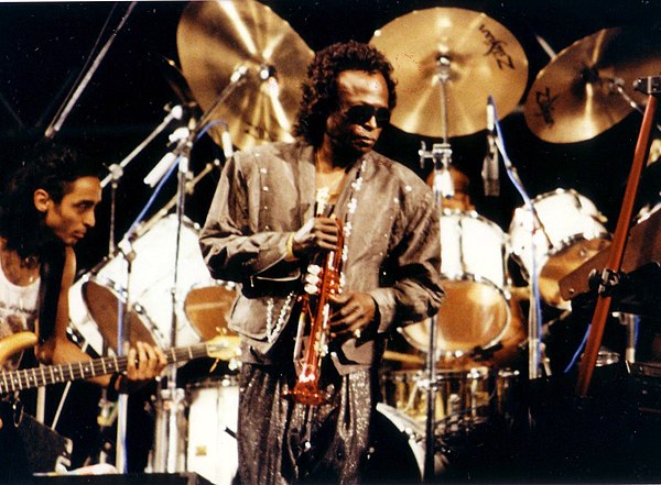 Trumpet player Miles Davis was a key figure in the development of fusion