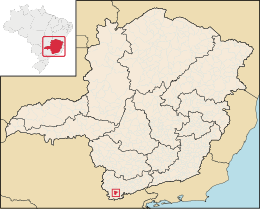 Cambuí - Carte