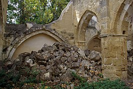 Ruïne van het San Salvadorklooster in Nogal de las Huertas