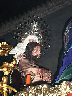 Español: Sagrada Mortaja.