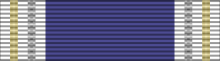 Undress ribbon for NATO's Meritorious Service Medal NATO Meritorious Service Medal bar.svg