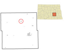 ND Stutsman İlçesi Pingree.svg